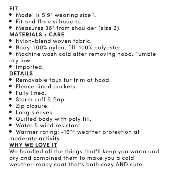 Torrid Red/Black F&F Puffer Jacket - Picture 6 of 6